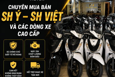 Chuyên Mua Bán SH Ý – SH Việt Và Các Dòng Xe Cao Cấp Uy Tín Tại TP.HCM