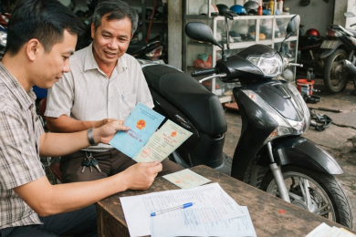 Mua SH cũ cần kiểm tra giấy tờ nào trước?